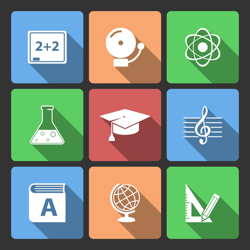 Iconset for educational app – iAchieve LEARNING